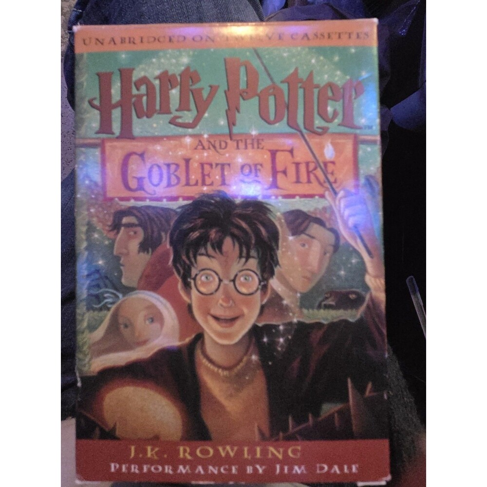 Harry Potter And The Goblet Of Fire AudioBook on 12 Cassettes Tapes